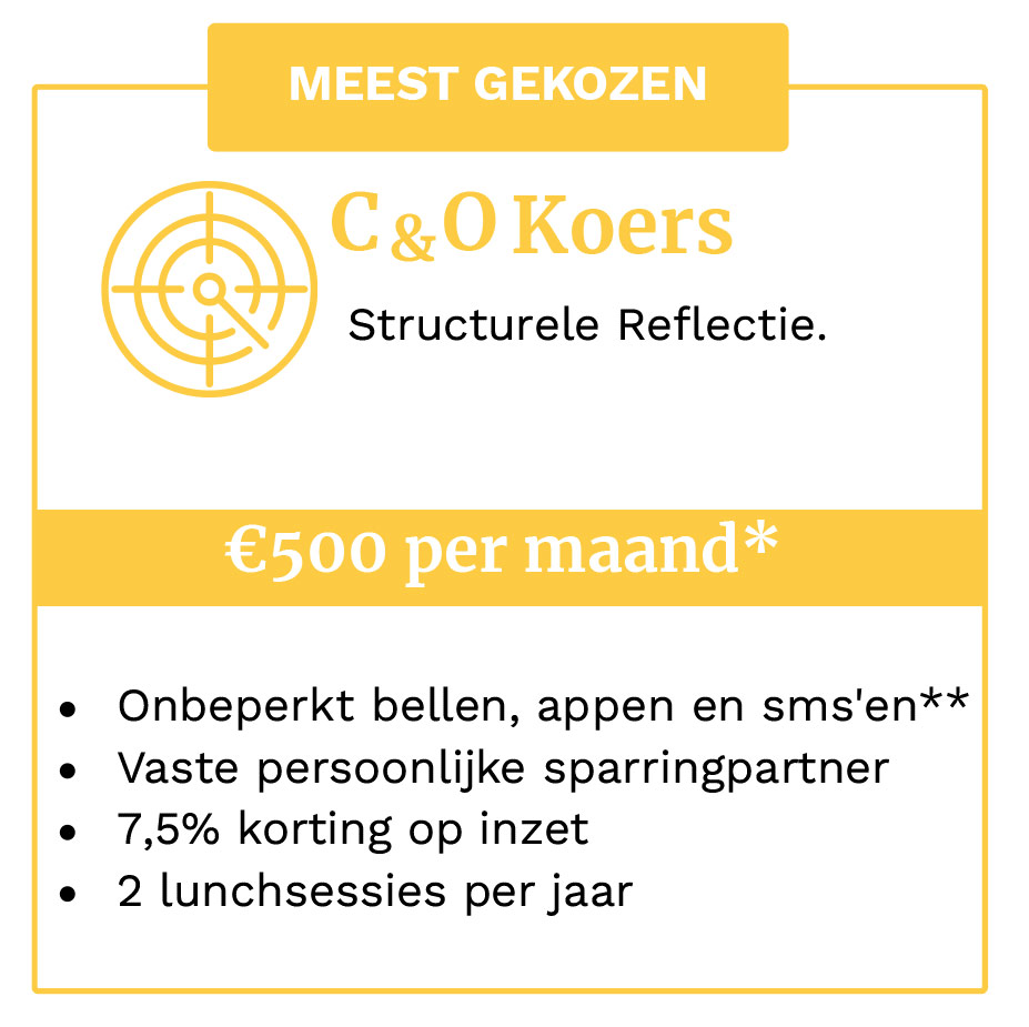 C&O abonnement Koers