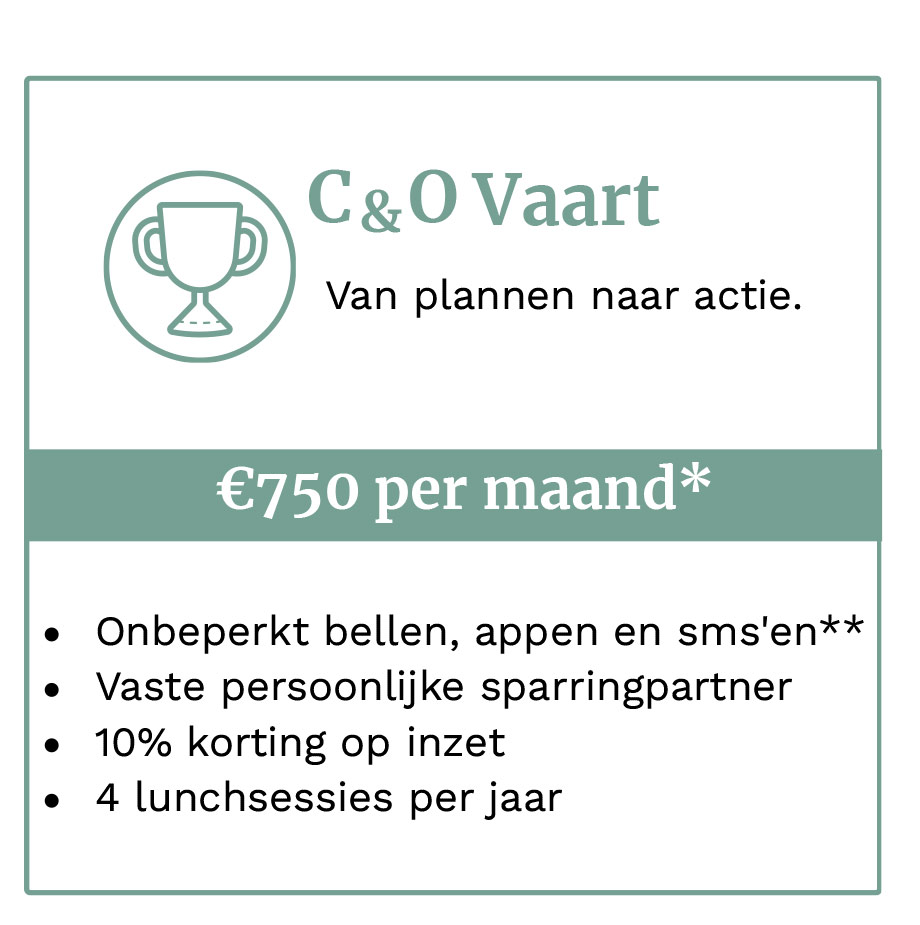 C&O abonnement Vaart